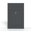 Briefkasten Edelstahl Aufputz B2