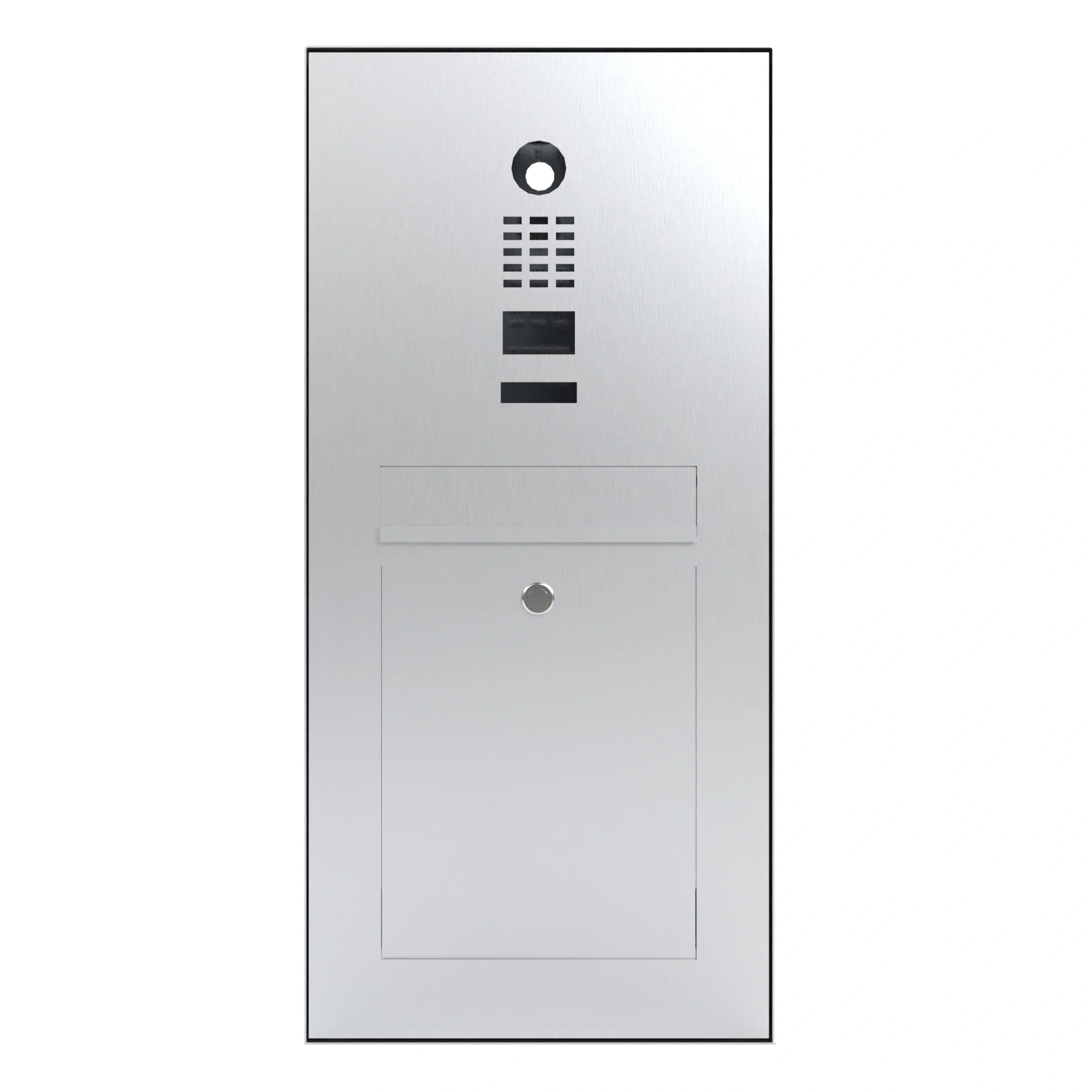 Briefkasten B2-Door-Bird-Front-Edelstahl