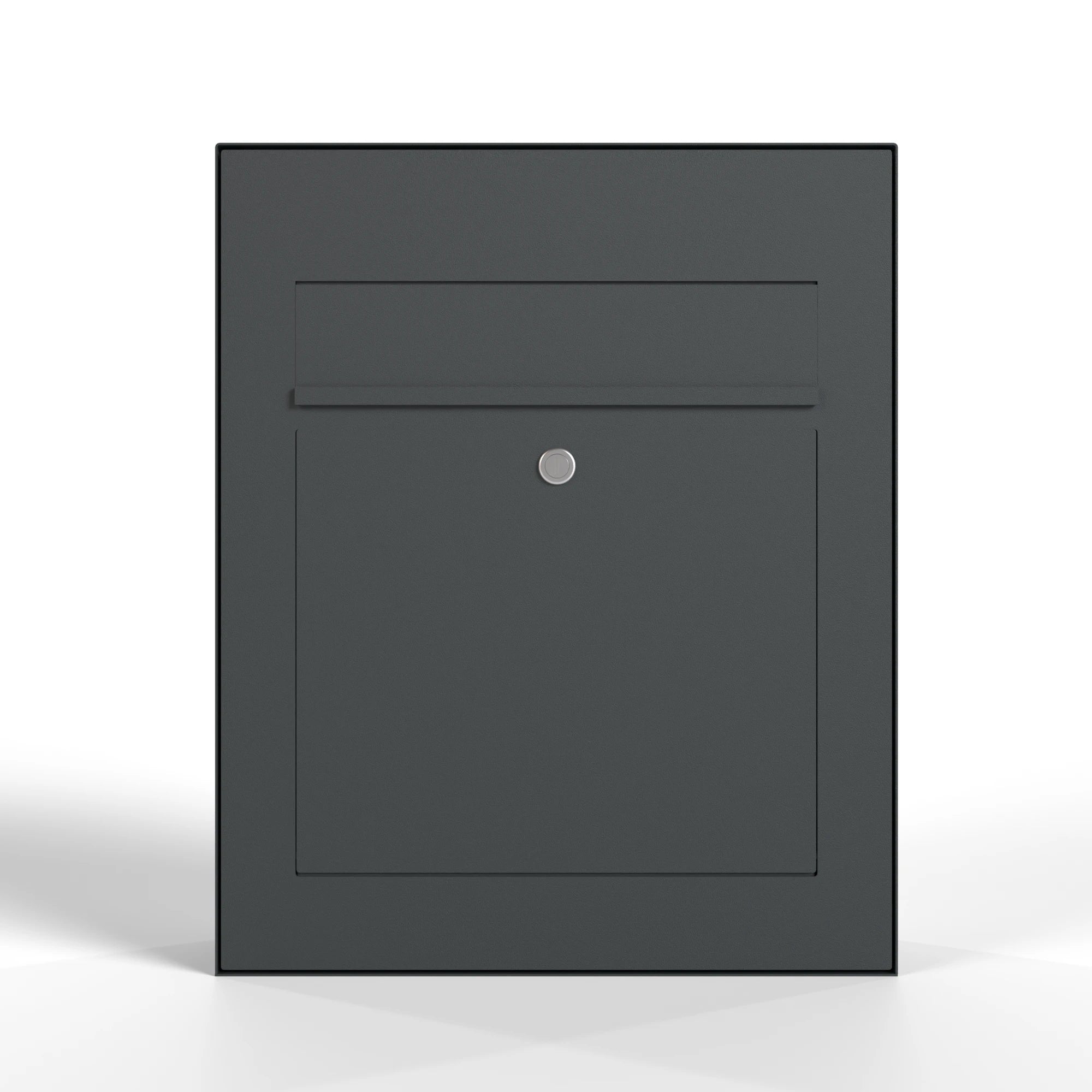 Briefkasten Edelstahl Aufputz B3