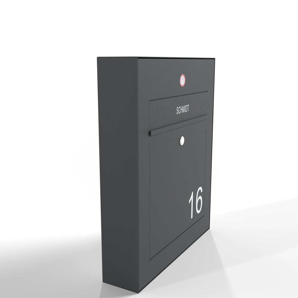 Briefkasten Edelstahl Aufputz B3 Bell