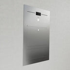 Briefkasten Edelstahl B3 Compact Video-LC Ultra Zeitungsfach