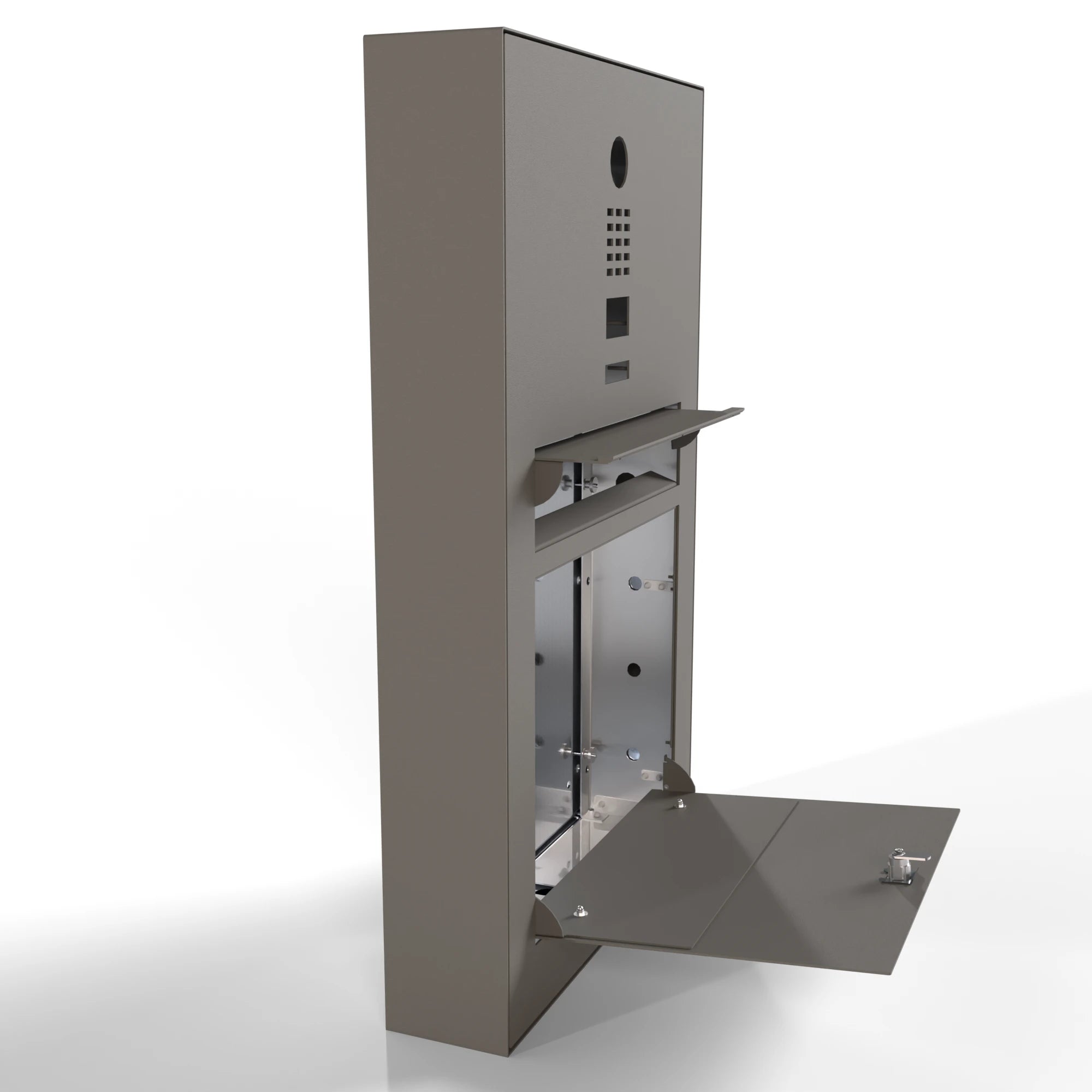 Briefkasten Aufputz Videosprechanlage B3V-DoorBird