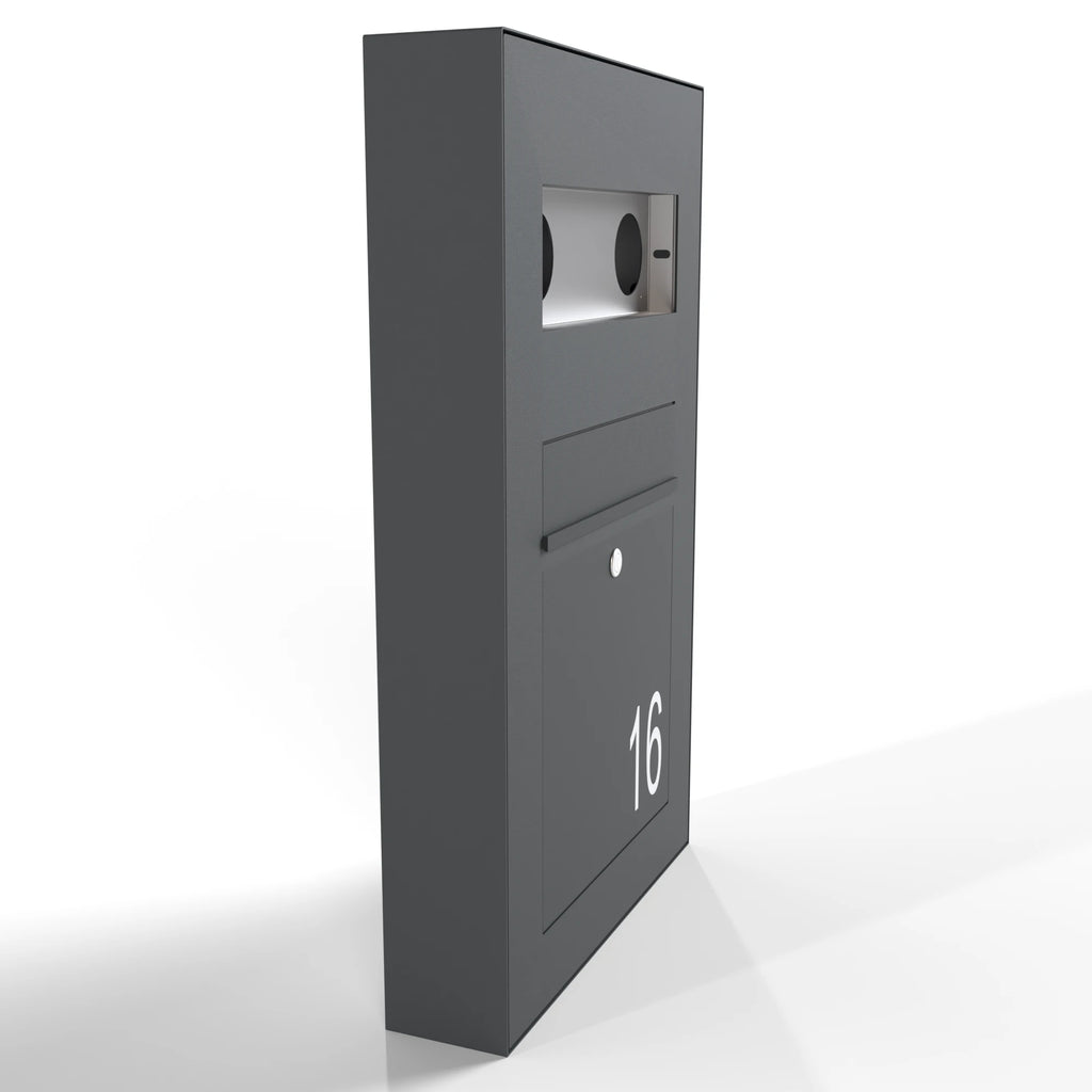 Briefkasten Videosprechanlage Aufputz B3-Gira 106