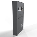 Briefkasten Videosprechanlage Aufputz B3-Gira 106