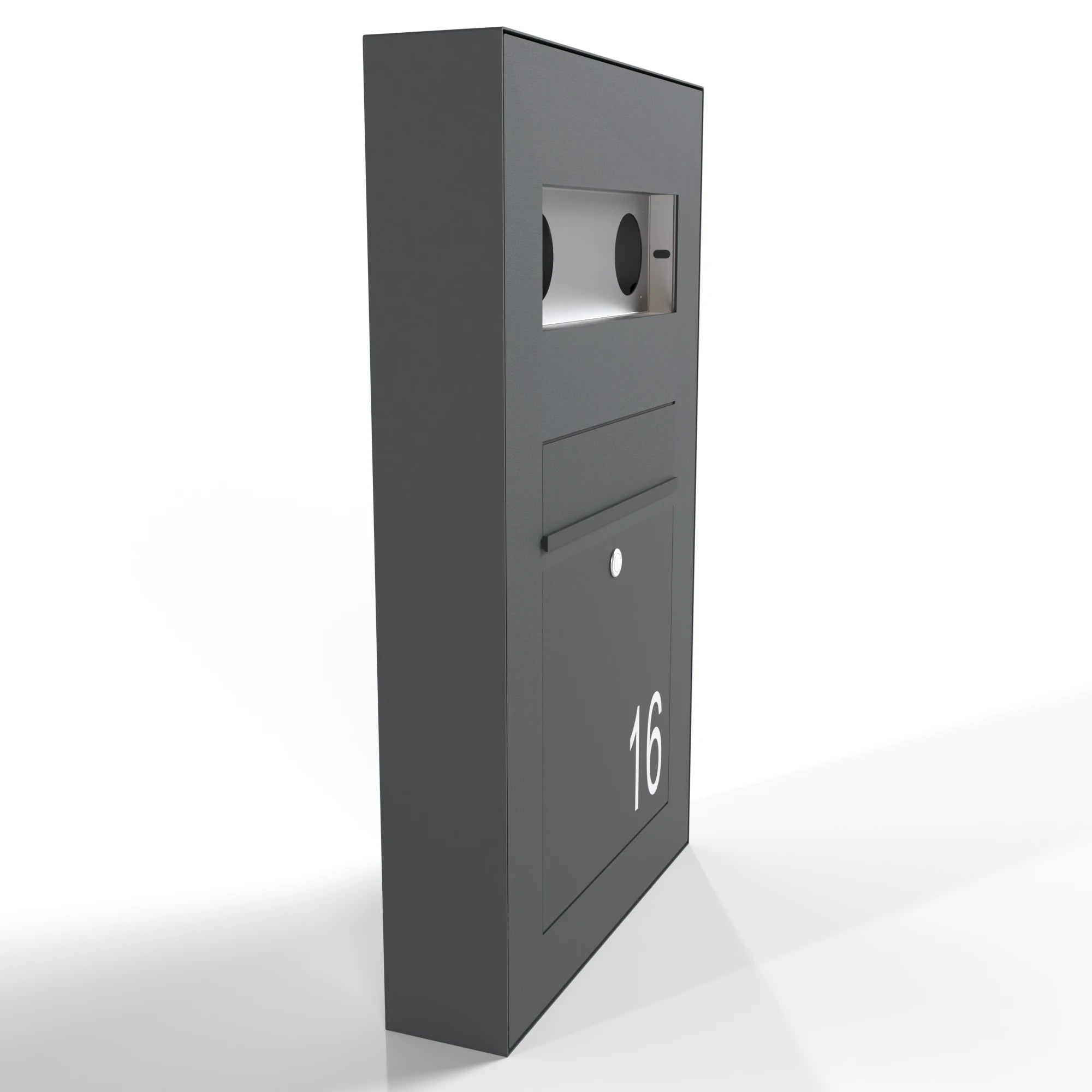 Briefkasten Videosprechanlage Aufputz B3-Gira 106