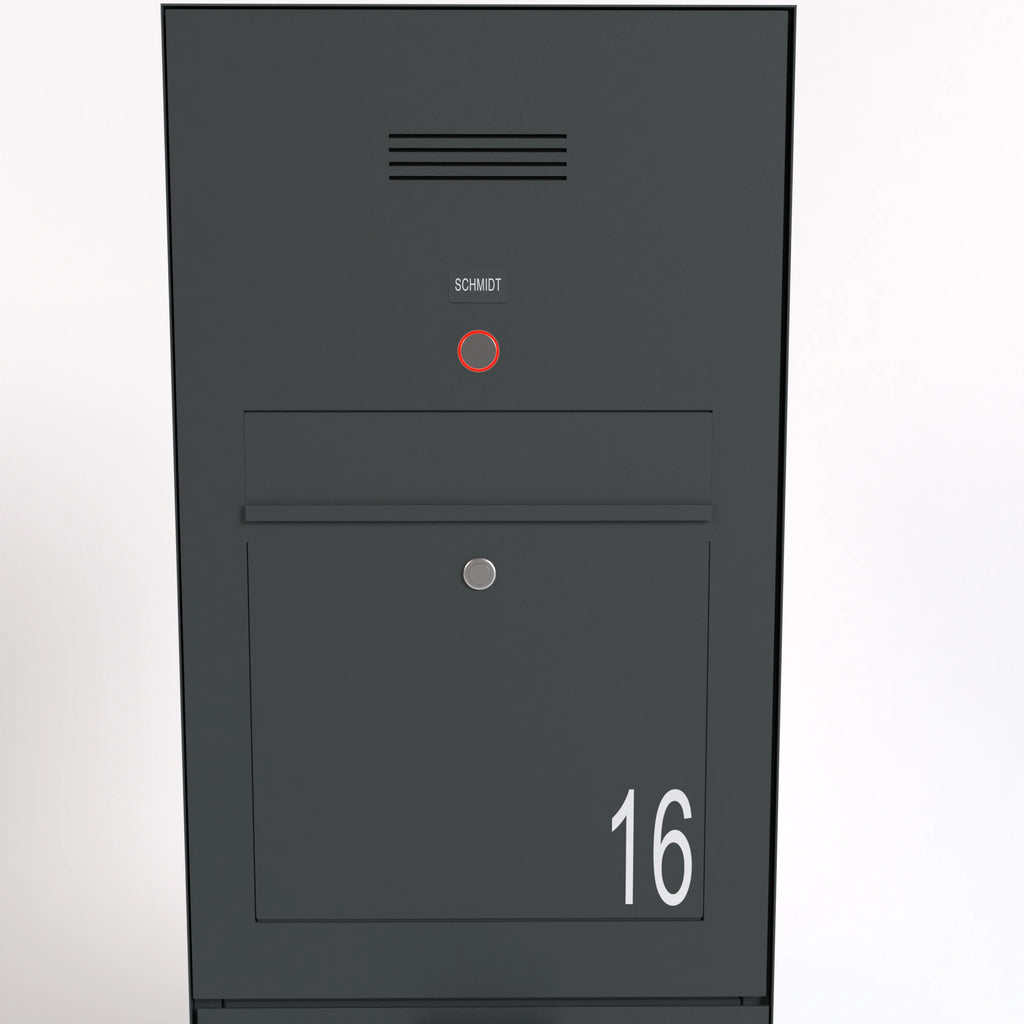 Briefkasten B3-Paketbox freistehend Audio Individuell