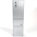Briefkasten B3-Paketbox freistehend DoorBird Hausnummer Individuell