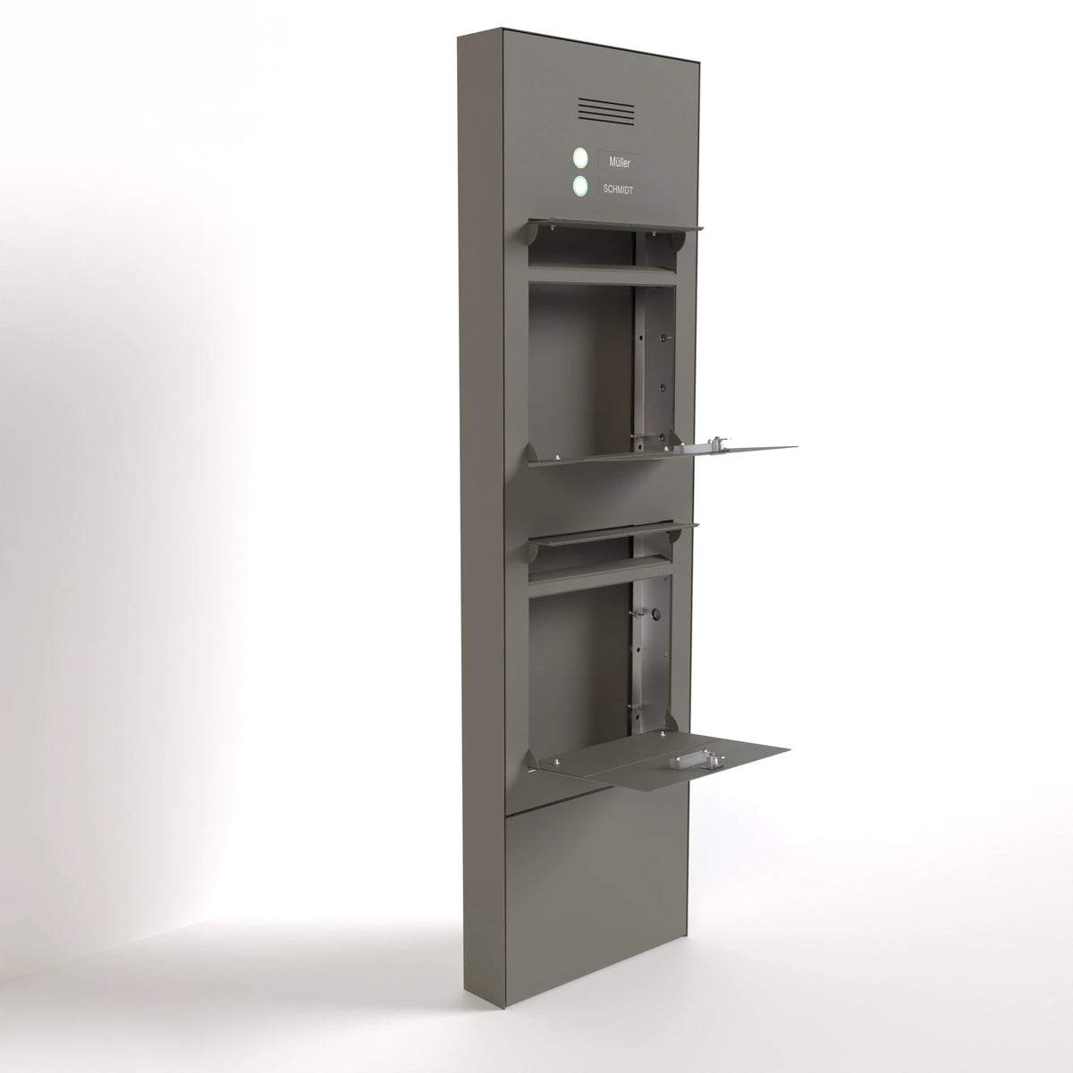 Doppelbriefkasten B3-Stele freistehend Audio Individuell
