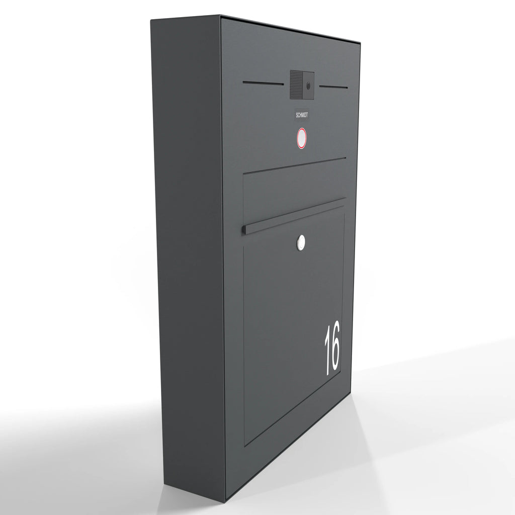 Briefkasten Anthrazit Aufputz B3V-LC Ultra