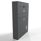 Briefkasten Anthrazit Aufputz B3V-LC Ultra