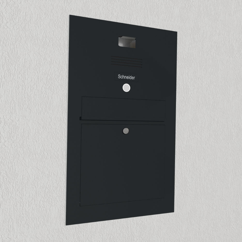 Briefkasten Videosprechanlage B3V-Busch-Jaeger