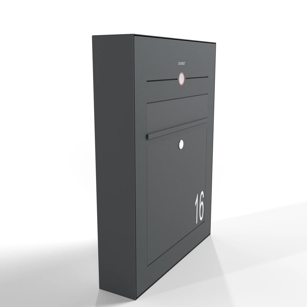 Briefkasten Edelstahl Aufputz B3A-LC