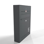 Briefkasten Edelstahl Aufputz B3A-LC