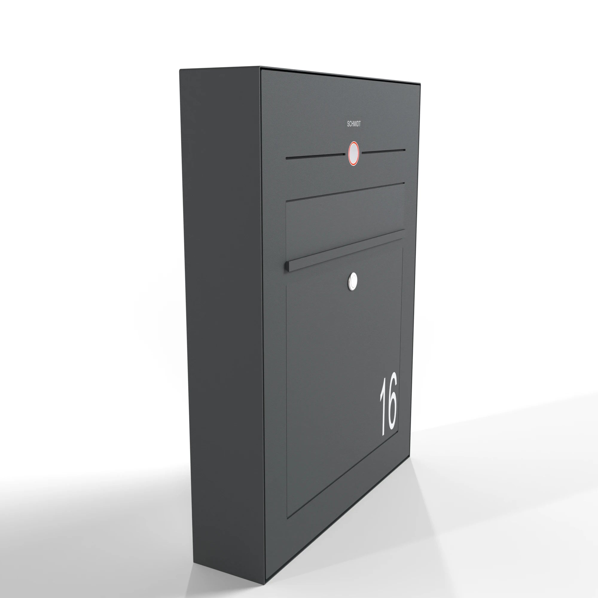 Briefkasten Edelstahl Aufputz B3A-LC