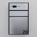 Briefkasten Edelstahl B7 Video Ultra