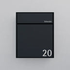 Briefkasten Anthrazit B7