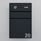 Briefkasten Anthrazit B7 Video LOGOS