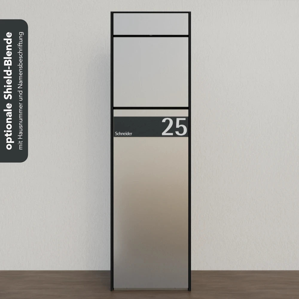 Briefkasten Edelstahl B7 Stele