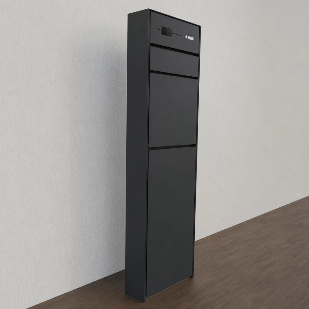 Briefkasten Anthrazit B7 Video Stele Ultra