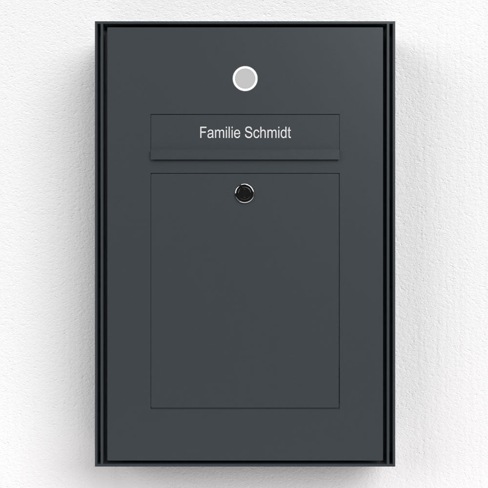 Briefkasten Edelstahl Aufputz B2 Bell
