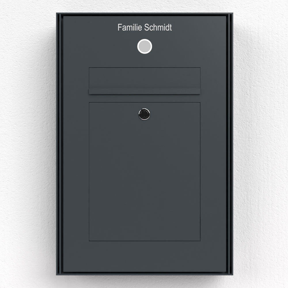 Briefkasten Edelstahl Aufputz B2 Bell