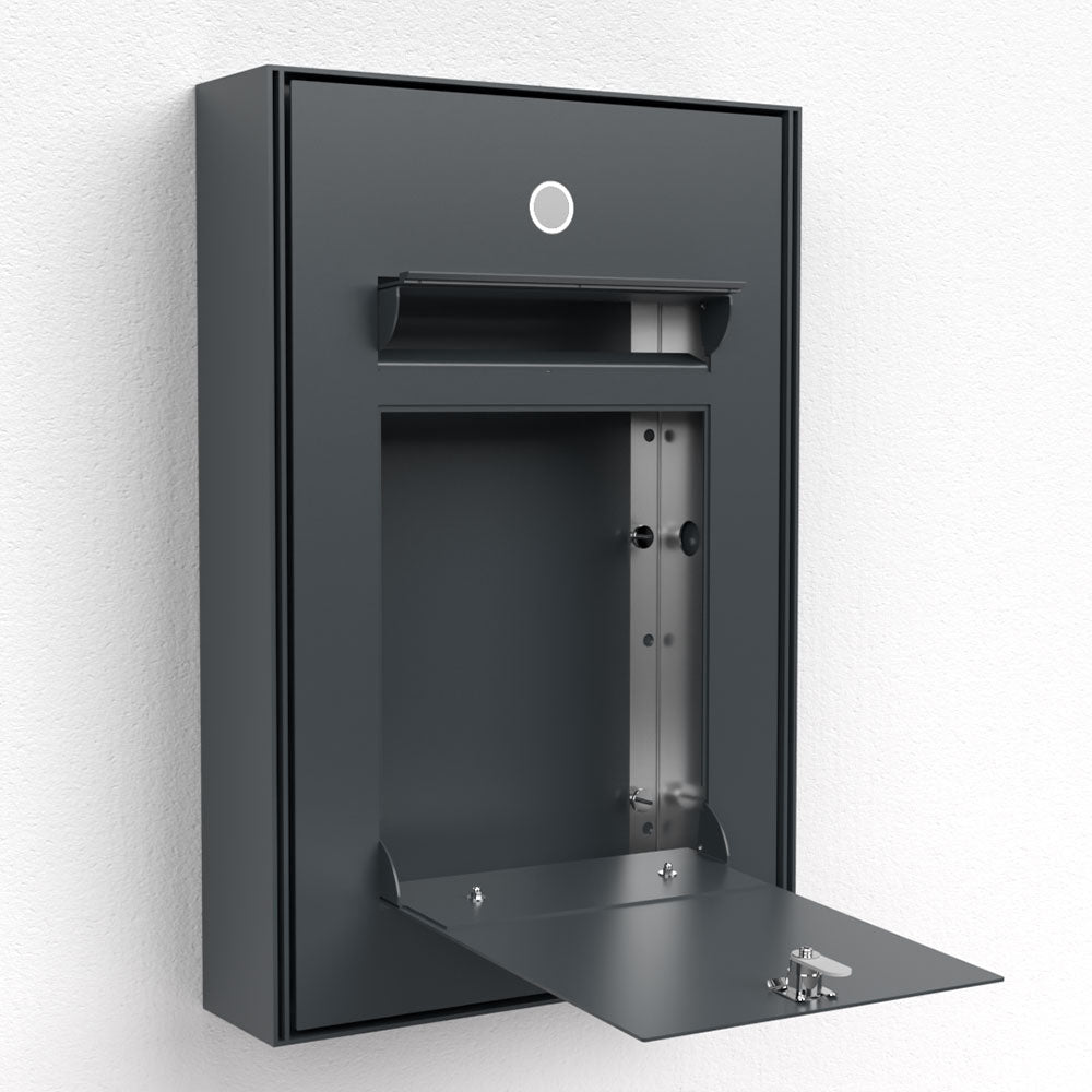 Briefkasten Edelstahl Aufputz B2 Bell