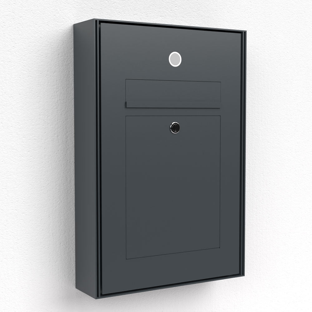 Briefkasten Edelstahl Aufputz B2 Bell