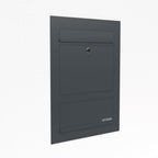 Briefkasten Edelstahl B3 Compact Zeitungsfach