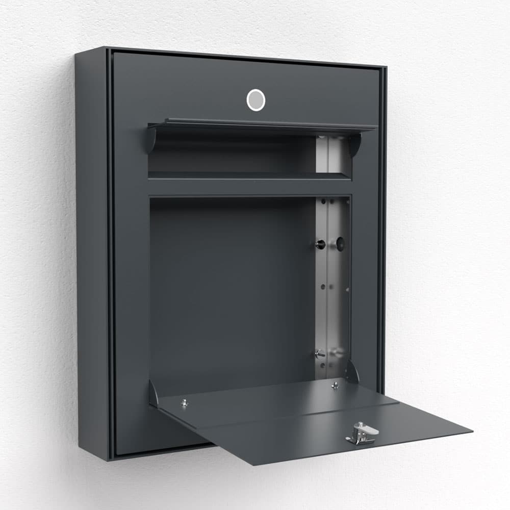 Briefkasten Edelstahl Aufputz B3 Bell