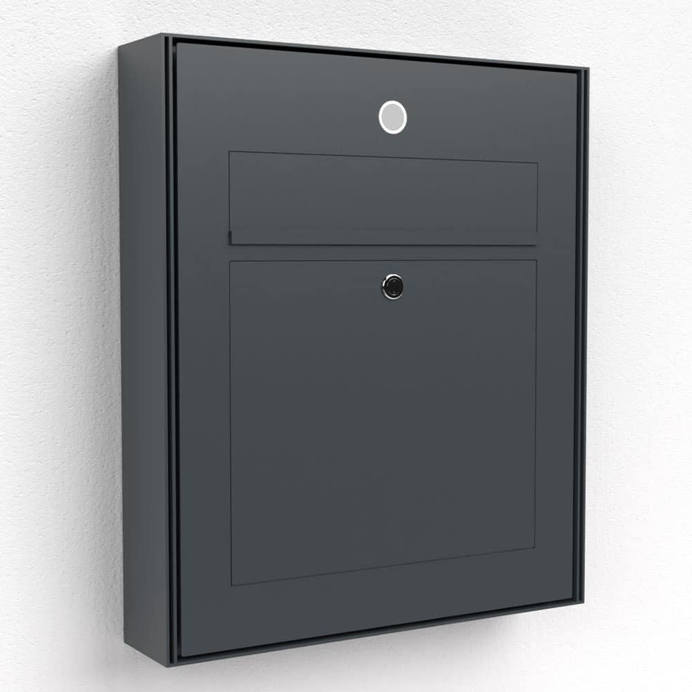 Briefkasten Edelstahl Aufputz B3 Bell