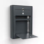 Briefkasten Edelstahl Aufputz B3V-LC