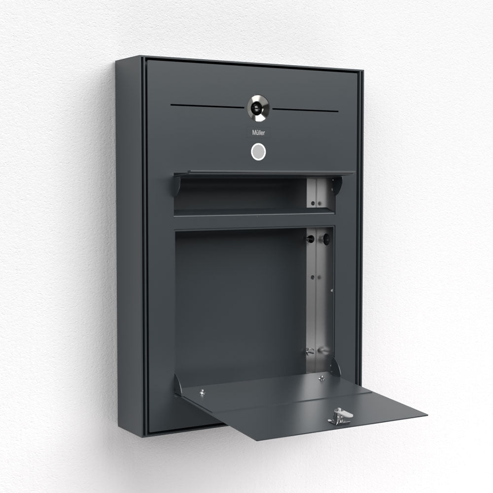 Briefkasten Edelstahl Aufputz B3V-LC