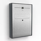 Briefkasten Edelstahl Aufputz B3V-LC