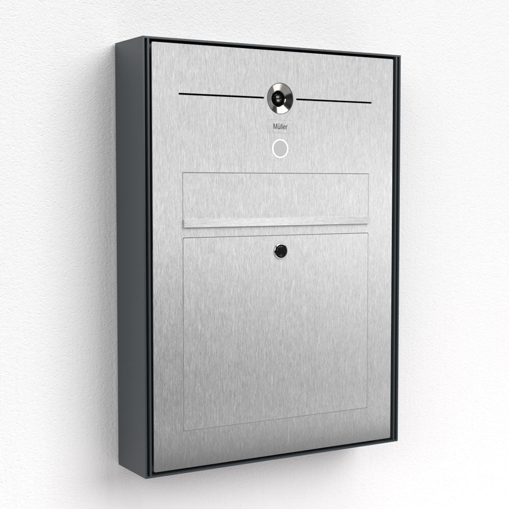 Briefkasten Edelstahl Aufputz B3V-LC
