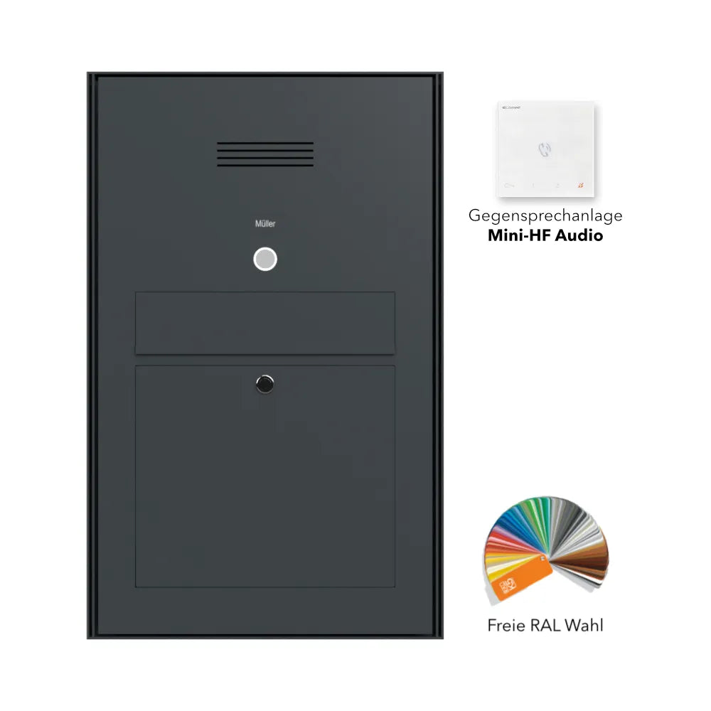 Briefkasten Türsprechanlage Aufputz B3 Audio