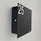Briefkasten Edelstahl B1 Big Anthrazit