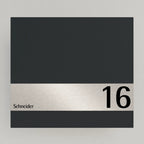 Edelstahl Briefkasten – B1 Big Shield