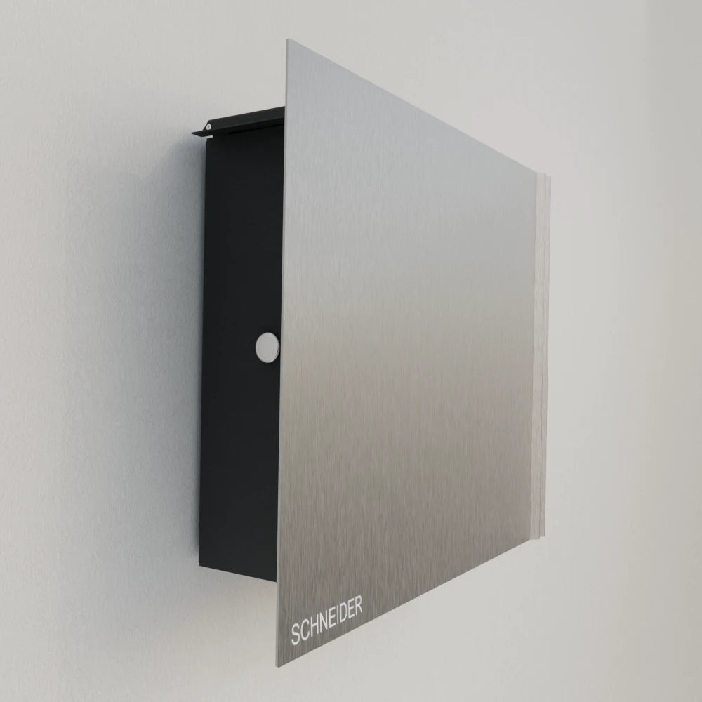 Briefkasten Edelstahl B1 Big Wave