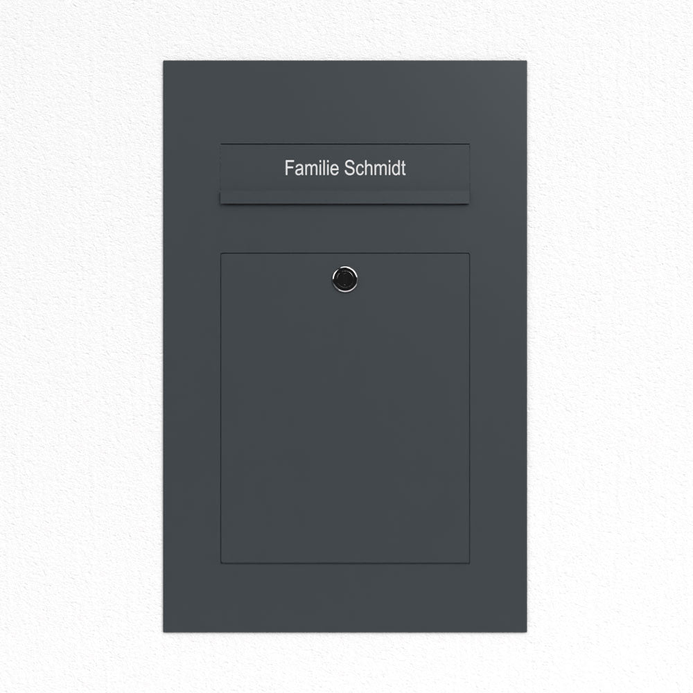 Briefkasten Edelstahl B2