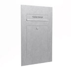 Briefkasten Edelstahl B2