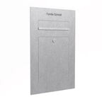 Briefkasten Edelstahl B2