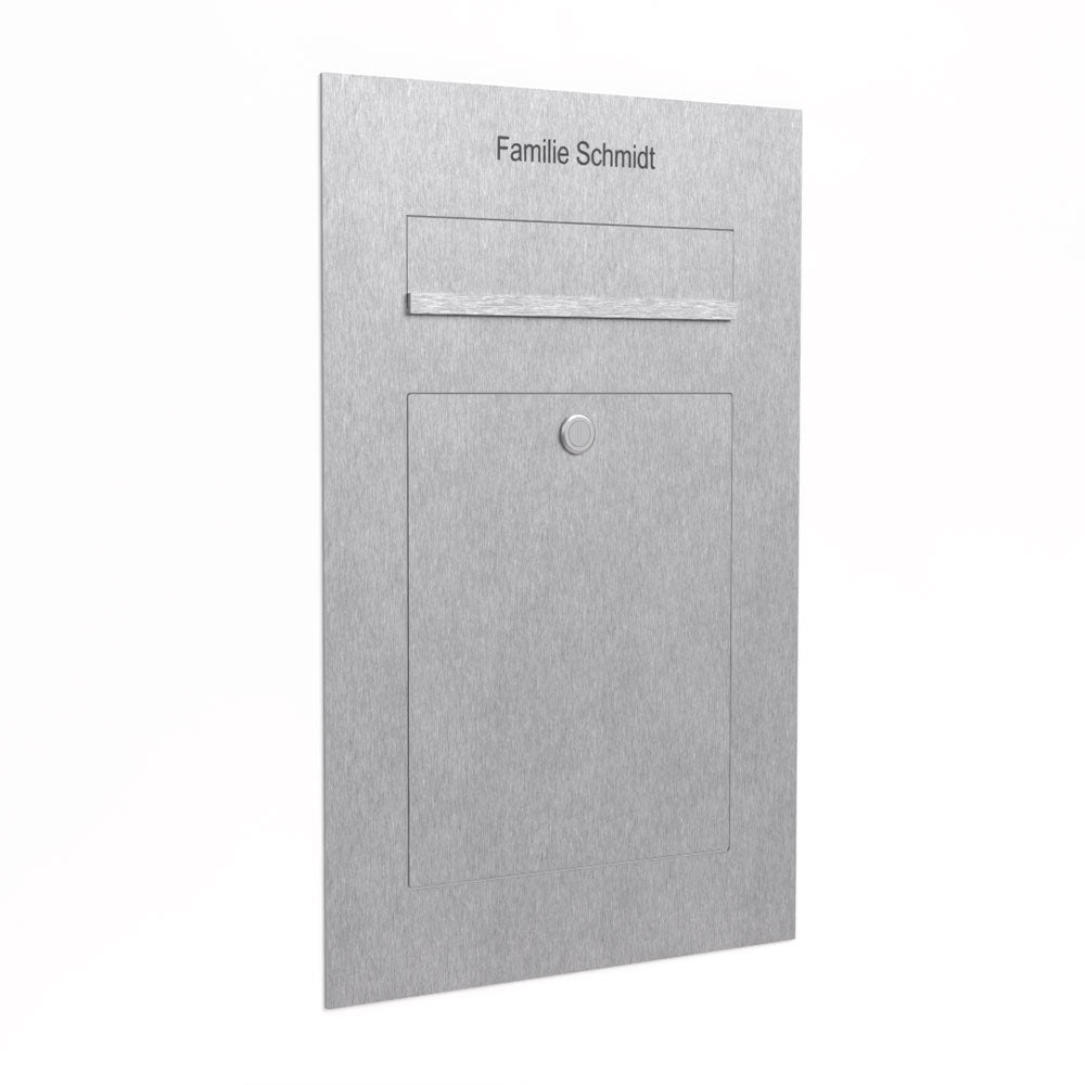 Briefkasten Edelstahl B2