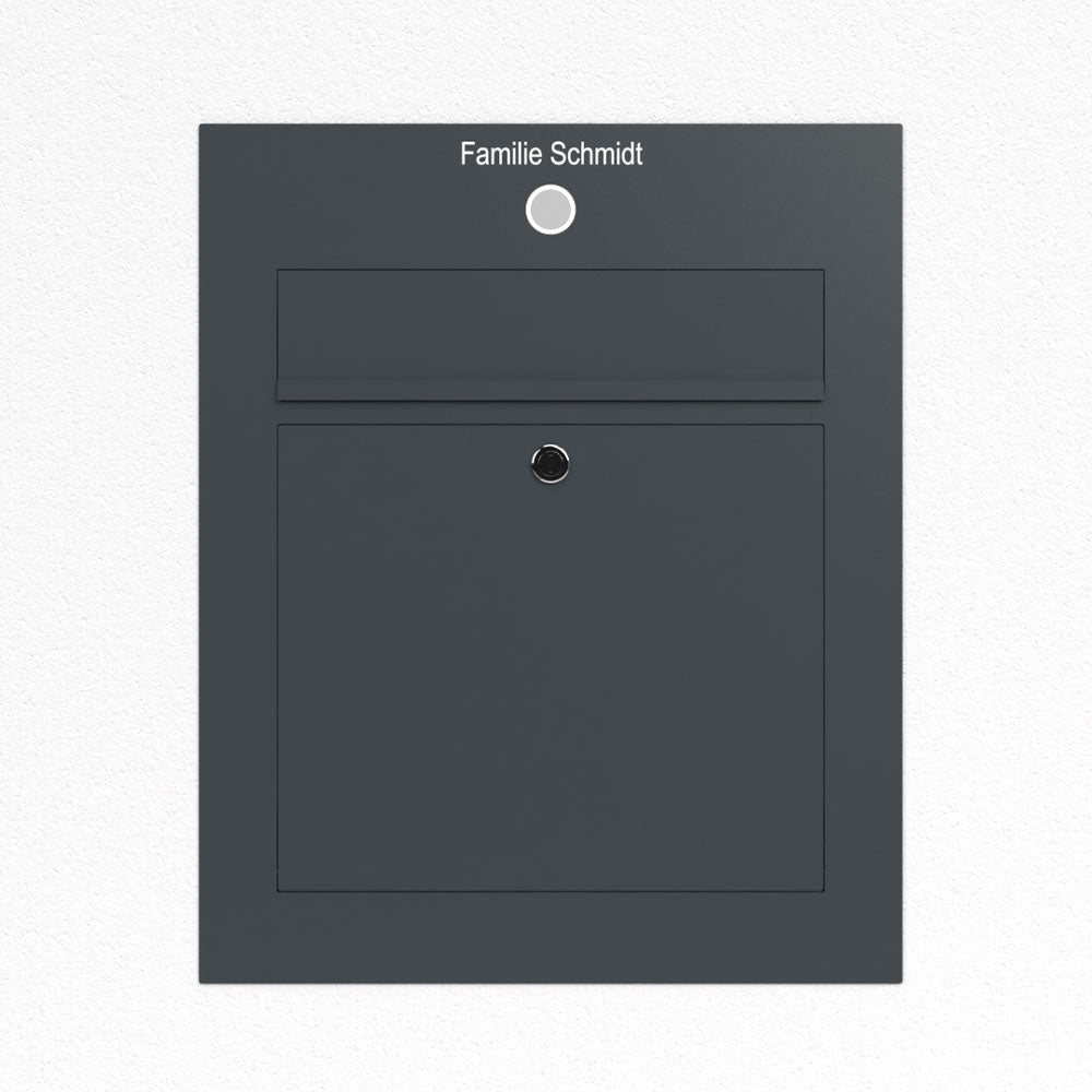 Briefkasten Edelstahl B3 Bell