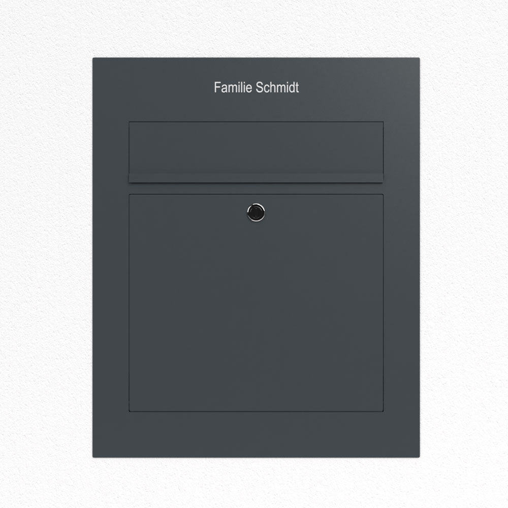 Briefkasten Edelstahl B3