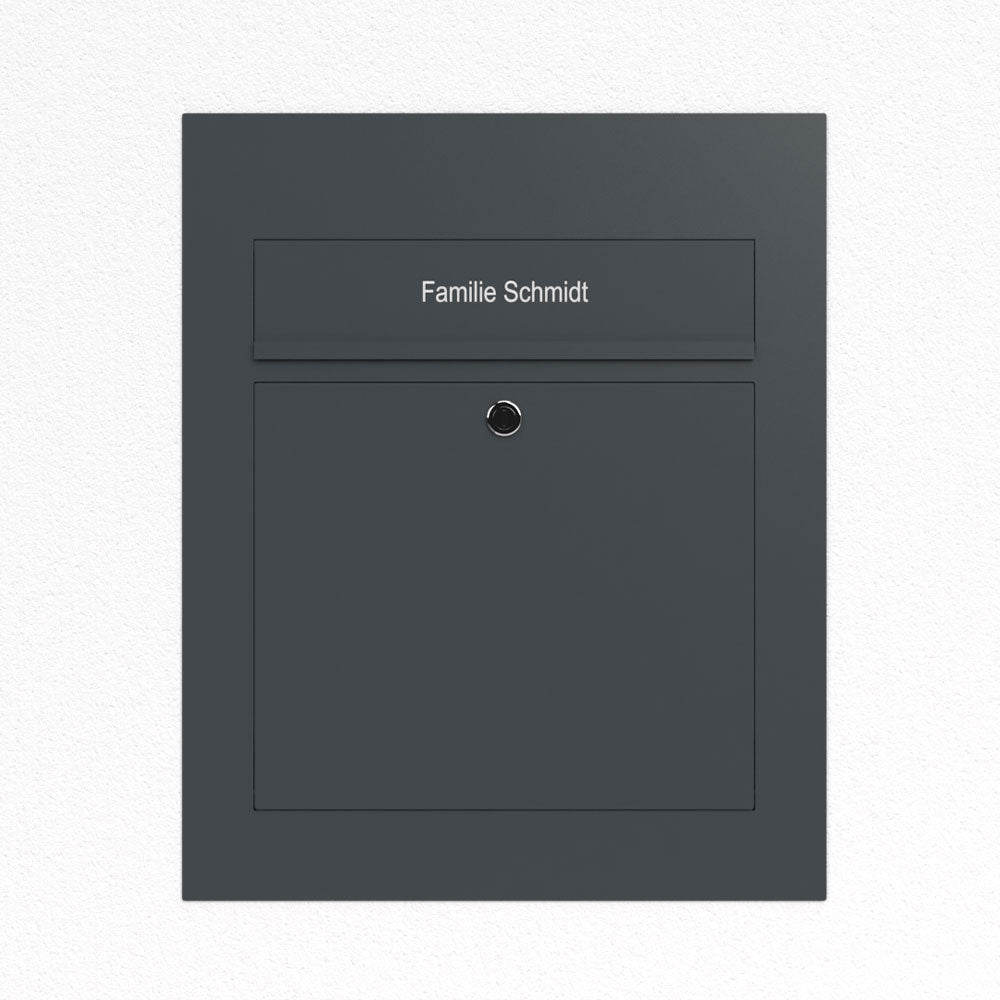Briefkasten Edelstahl B3