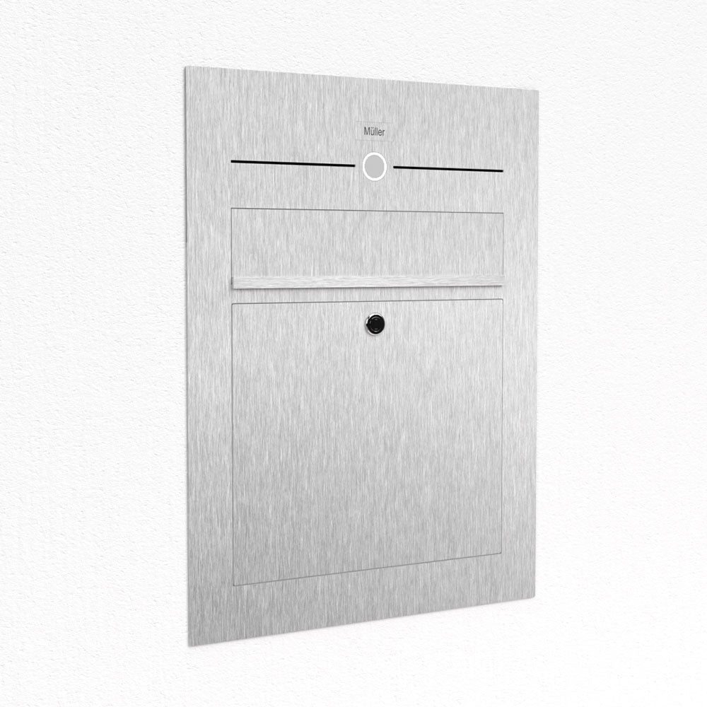 Briefkasten Edelstahl B3A-LC