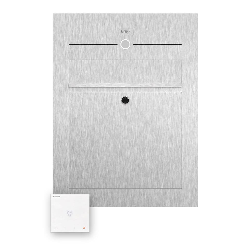 Briefkasten Edelstahl B3A-LC