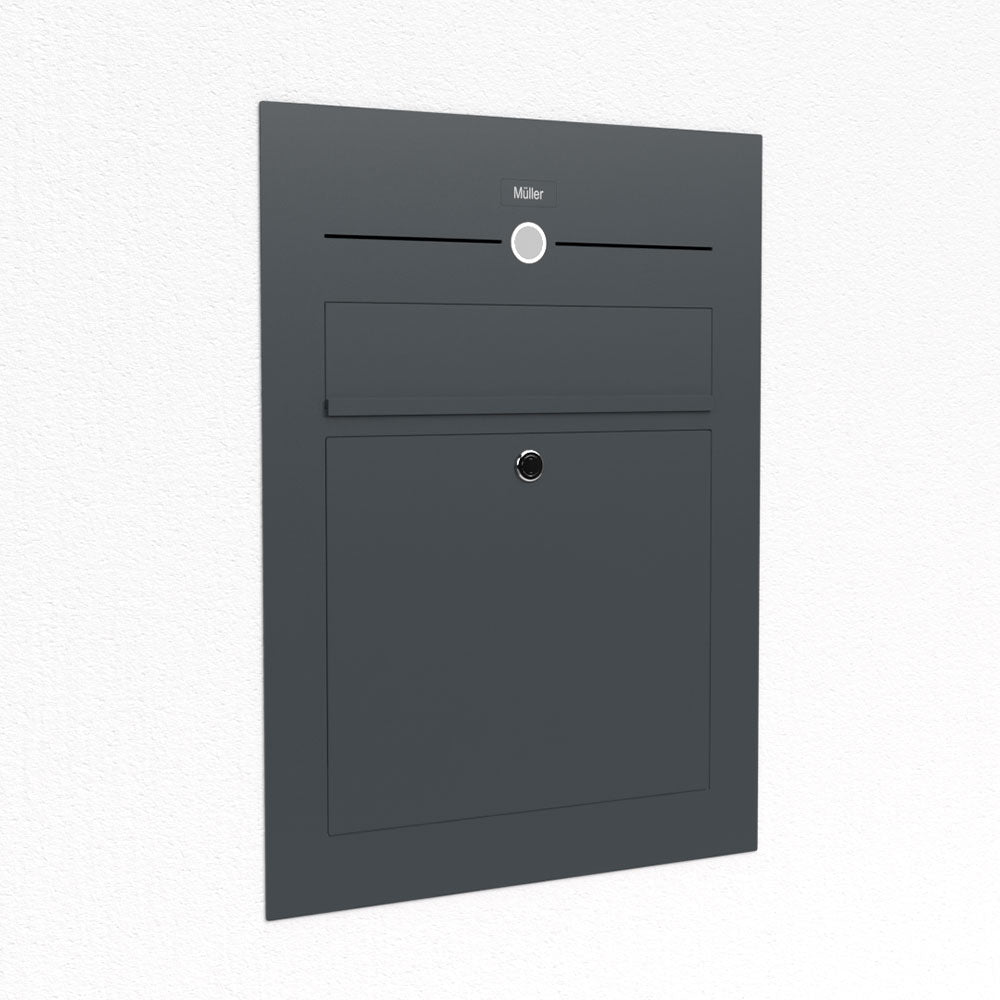 Briefkasten Edelstahl B3A-LC