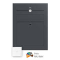 Briefkasten Edelstahl B3A-LC