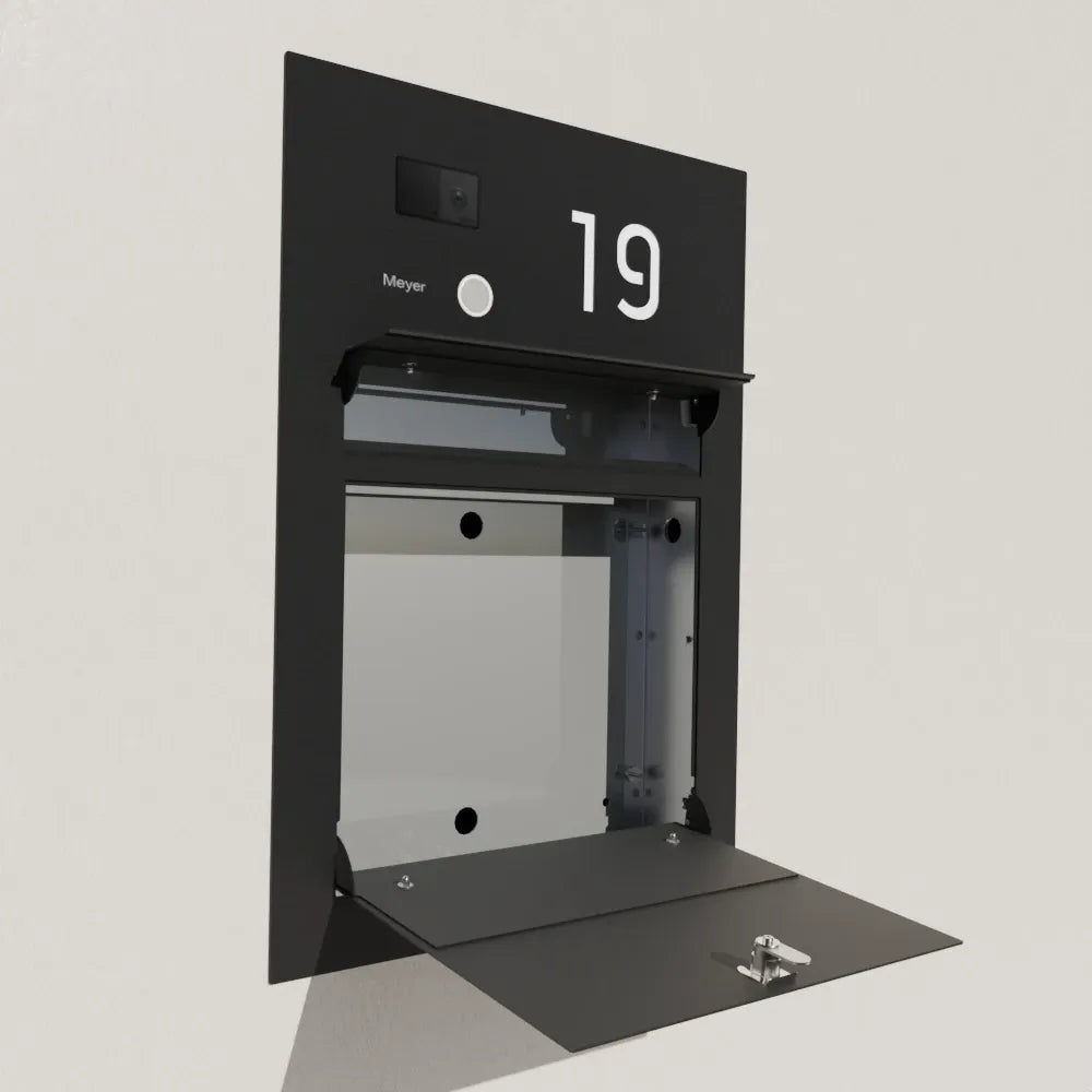 Briefkasten Edelstahl Hausnummer B3V-LC Ultra